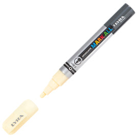 Marcatore a base d'acqua Graduate Mark All - punta tonda 2mm - giallo chiaro - Lyra