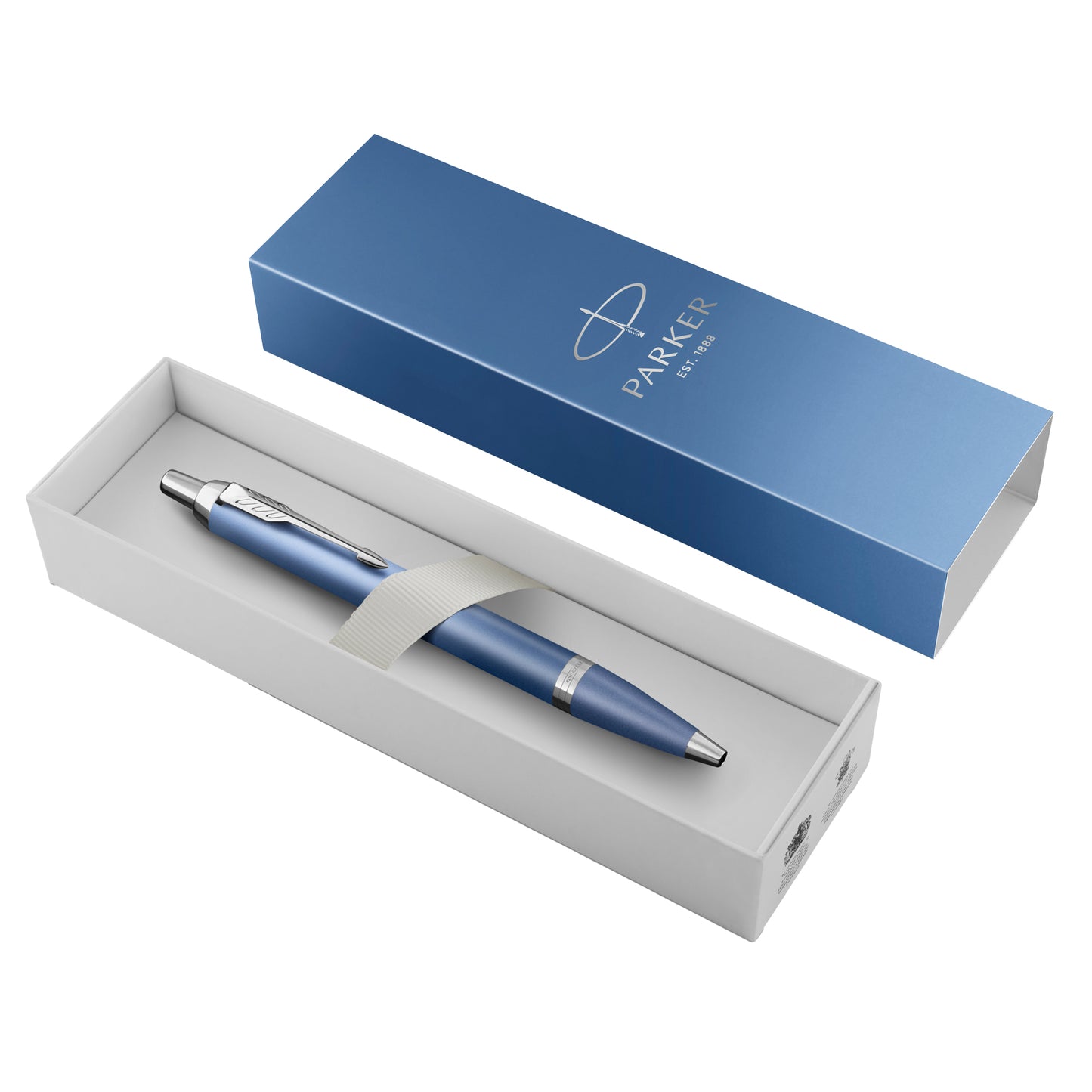 Penna a sfera IM Monochrome Rituals Blue - punta M - blu - Parker
