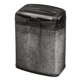 Distruggidocumenti M-7CM - a frammenti - nero - Fellowes