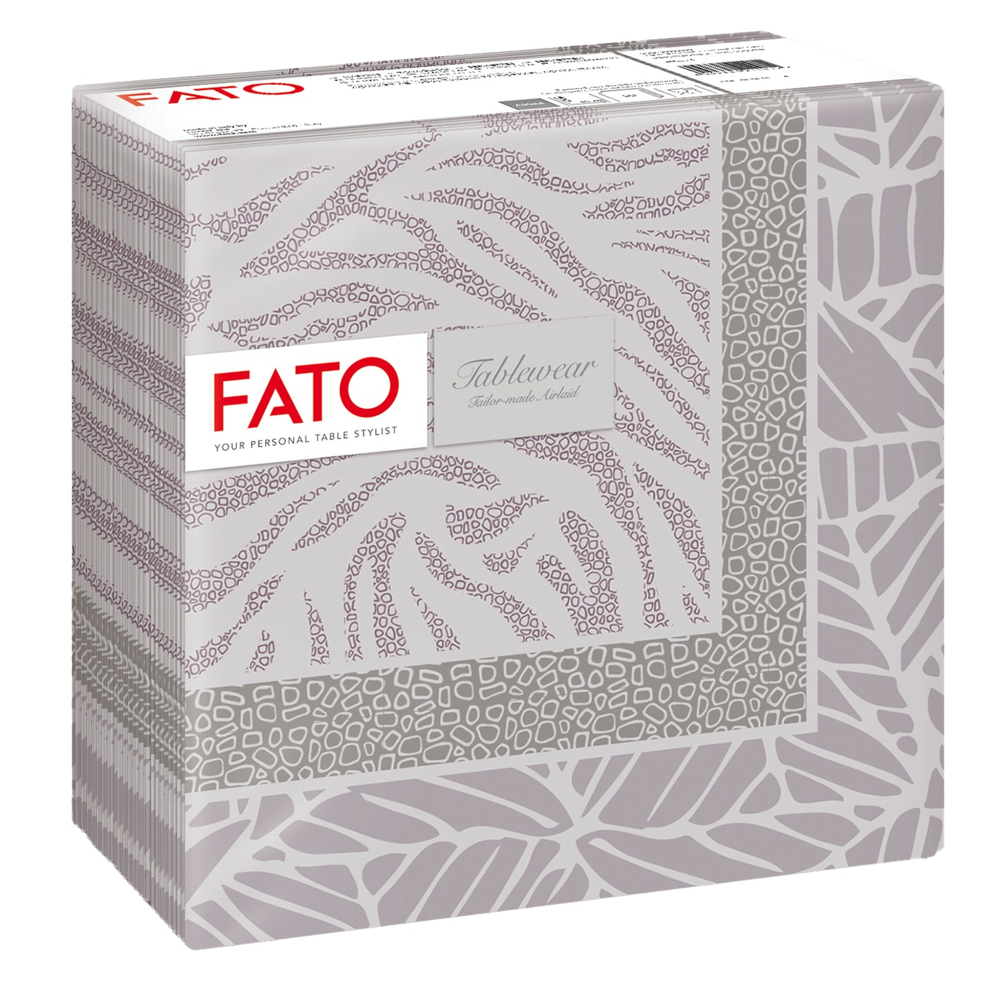 Tovagliolo linea AirLaid - carta - 40 x 40 cm - polvere - Fato - conf. 50 pezzi