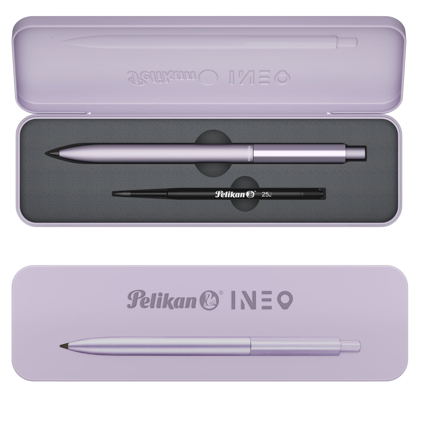 Matita endless INEO Elements - HB - lavanda - Pelikan
