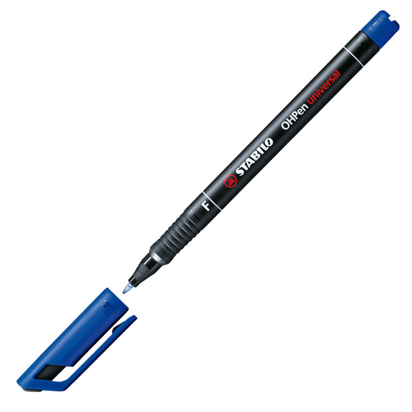 Pennarello OHPen universal permanente 842 - punta fine 0,7 mm - blu - Stabilo
