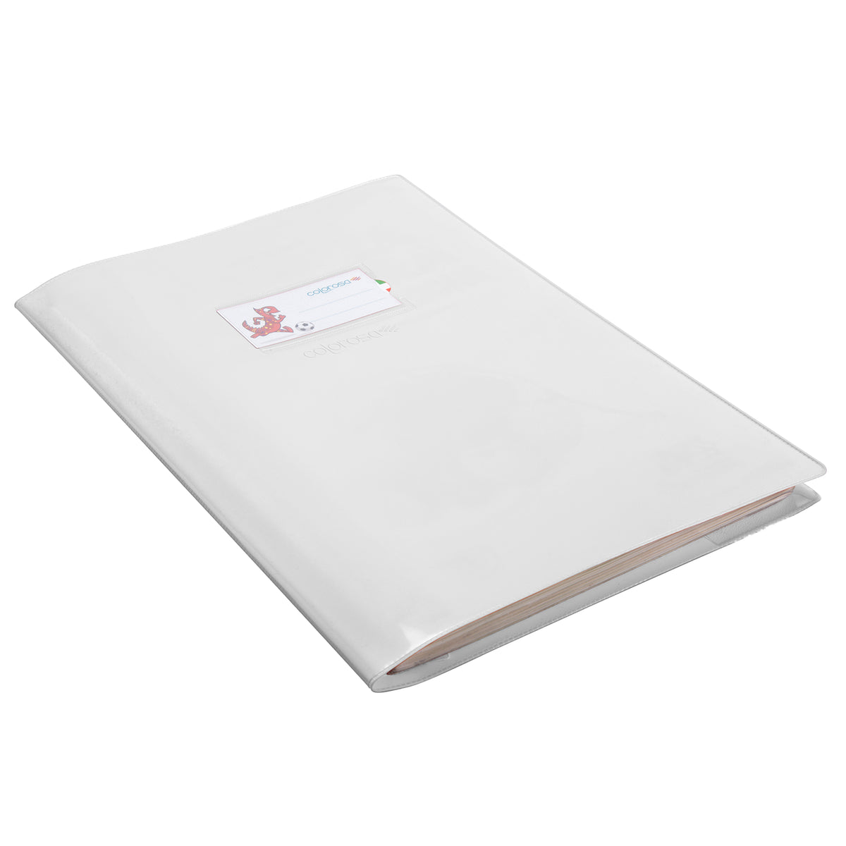 Coprimaxi Gold - 21 x 30 cm - PVC - 300 mic - c/alette - laccato - bianco - Colorosa