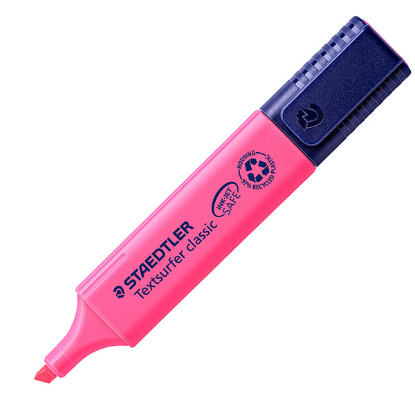 Evidenziatore Textsurfer Classic - punta a scalpello - tratto da 1,0-5,0mm - fucsia - Staedtler