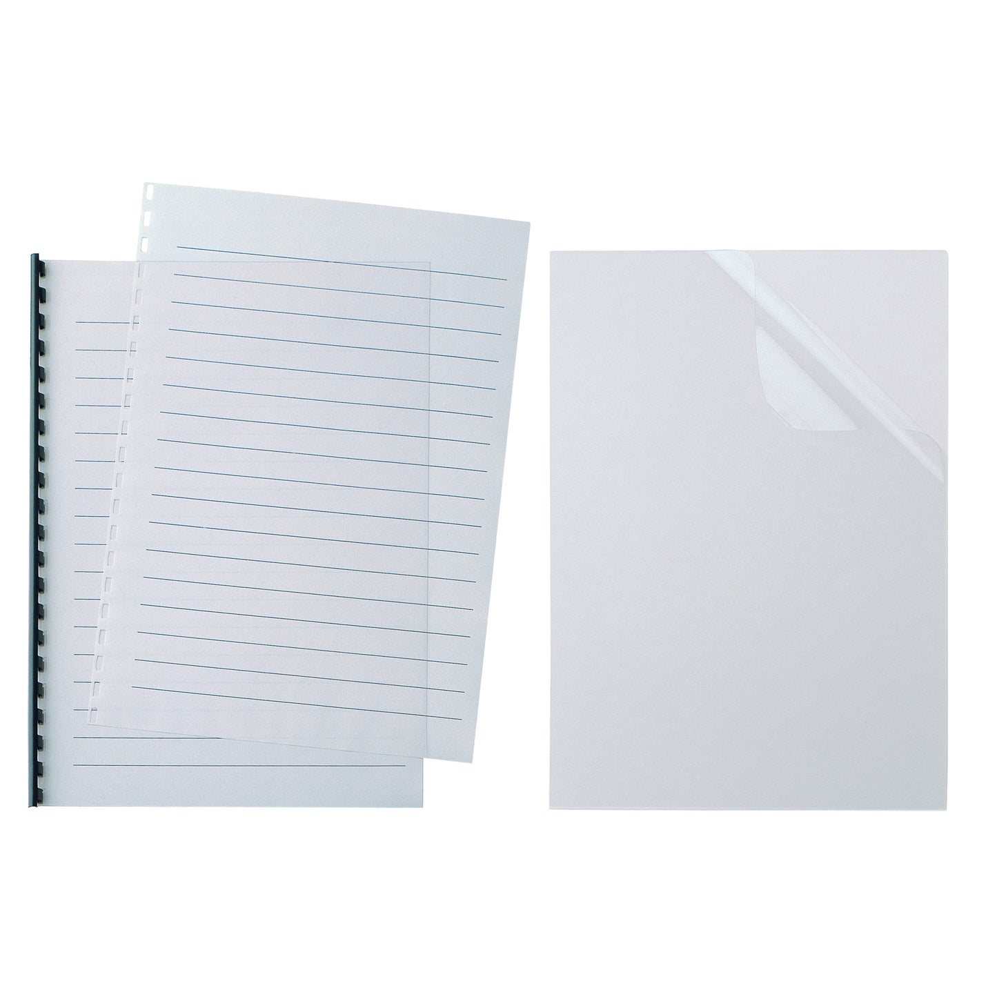Copertine Video A4 R15 - PVC - 140 micron - neutro trasparente - Sei Rota - scatola 100 pezzi