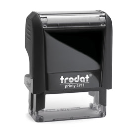 Timbro Original Printy 4.0 4911 - personalizzabile - 38 x 14 mm - 4 righe - autoinchiostrante - Trodat