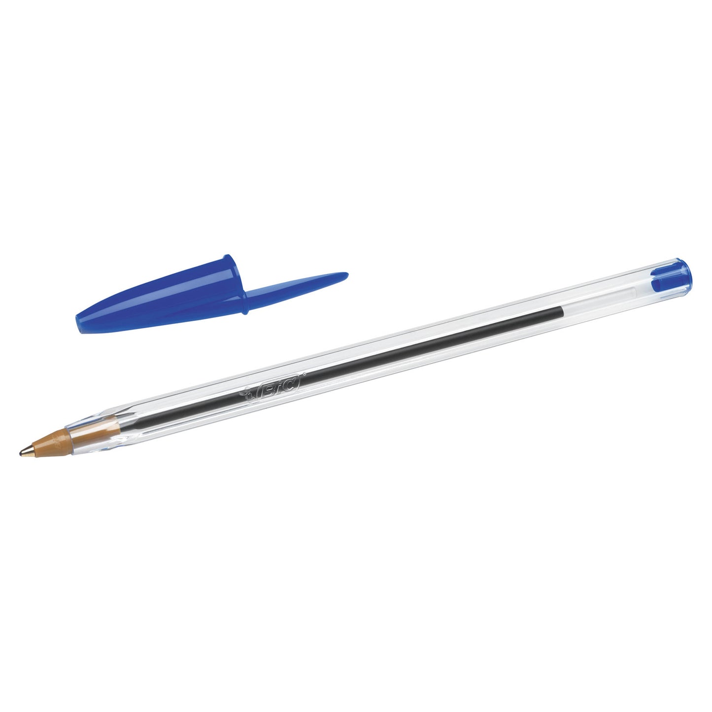 Penna a sfera Cristal - punta media 1,0mm - blu - Bic - conf. 90+10 pezzi