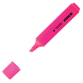 Evidenziatore Tratto Video - punta a scalpello - tratto da 1,0-5,0mm - fucsia - Tratto
