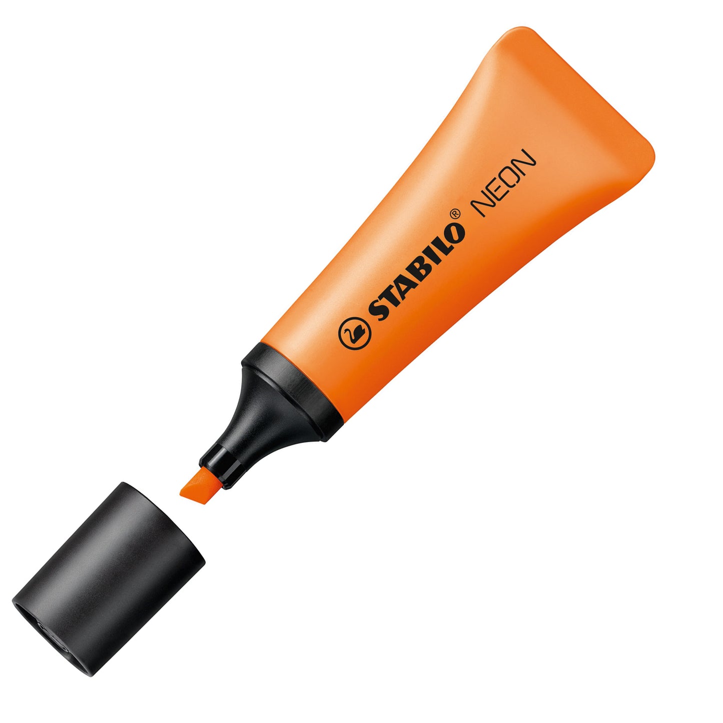 Evidenziatore stabilo Neon - punta a scalpello - tratto 2,00 - 5,00 mm - Stabilo - astuccio 4 pezzi