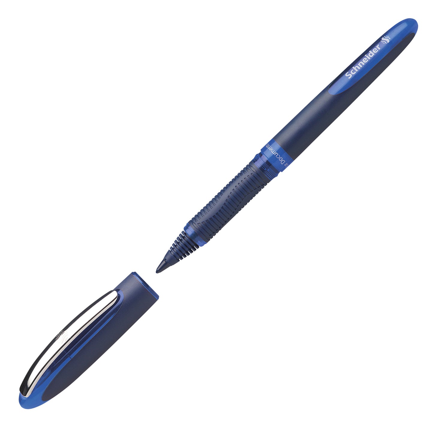 Roller One Business con cappuccio - tratto ultra smooth 0,6mm - blu - Schneider