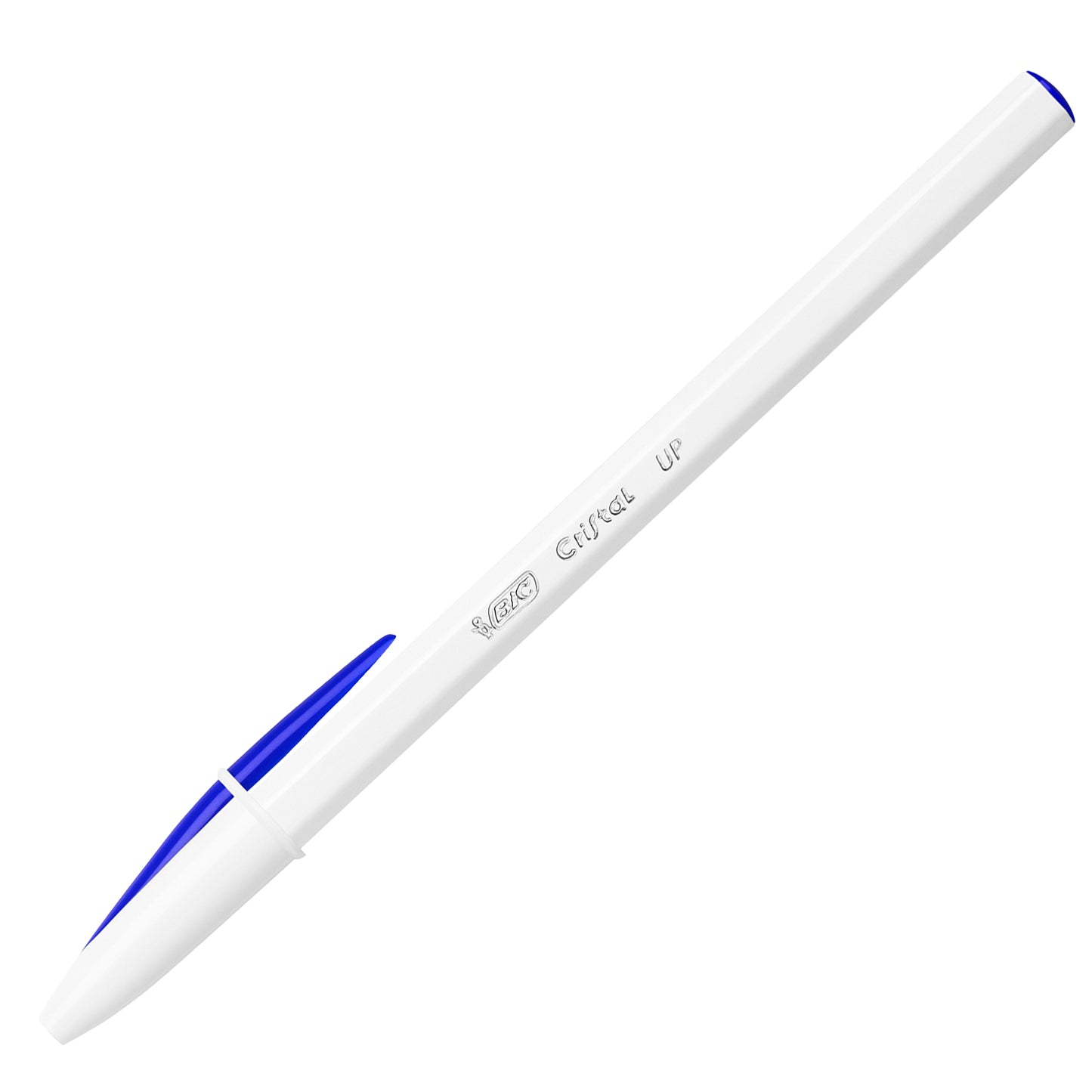 Penna a sfera Cristal Up con cappuccio - punta media 1,2mm - blu - Bic - conf. 20 pezzi