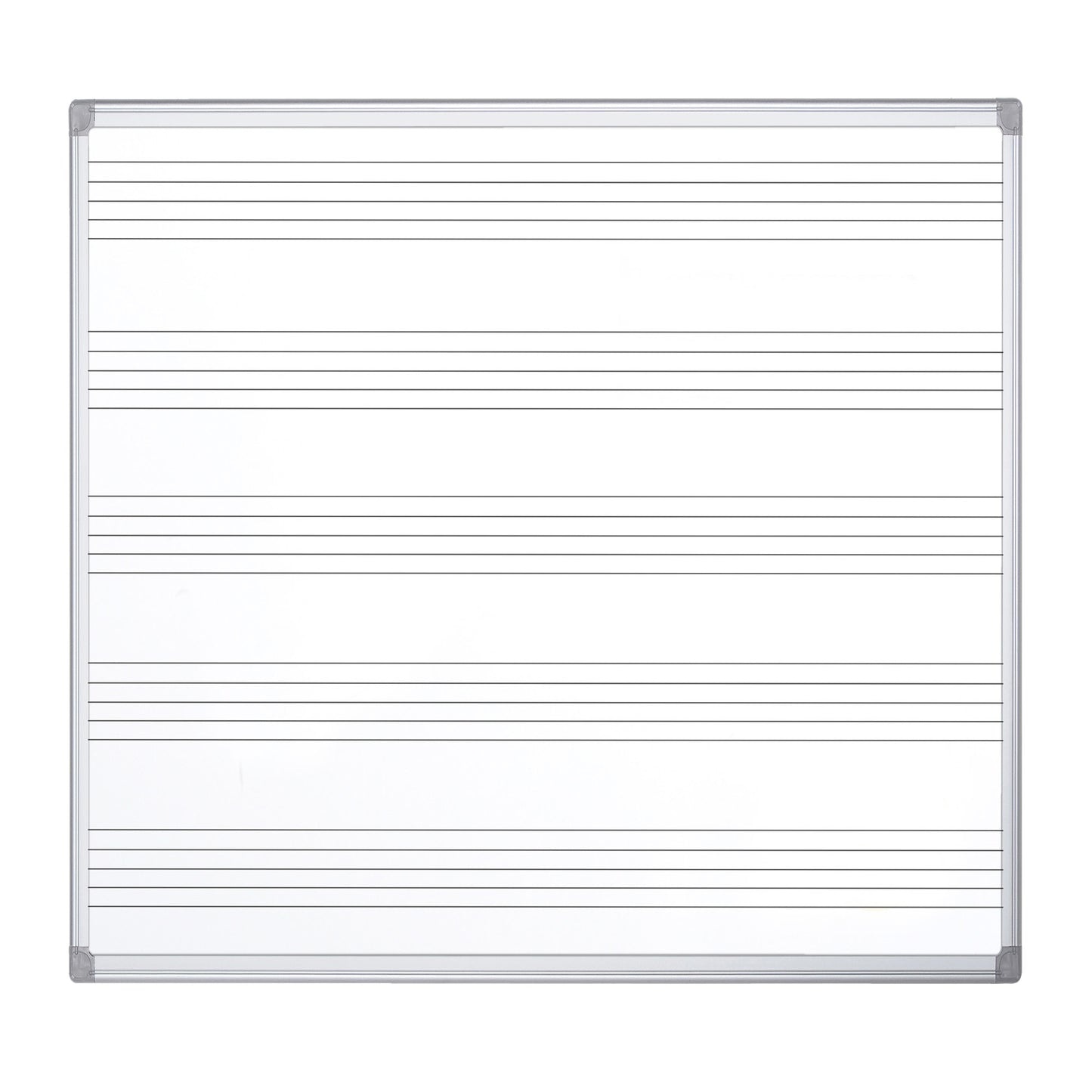 Lavagna magnetica Maya Musica - pentagramma musicale - 120 x 120 cm - Bi-Office