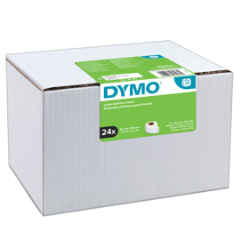 Rotolo 260 etichette LW S0722390 - 36 x 89 mm - carta - indirizzi - bianco - Dymo - value pack 24 pezzi