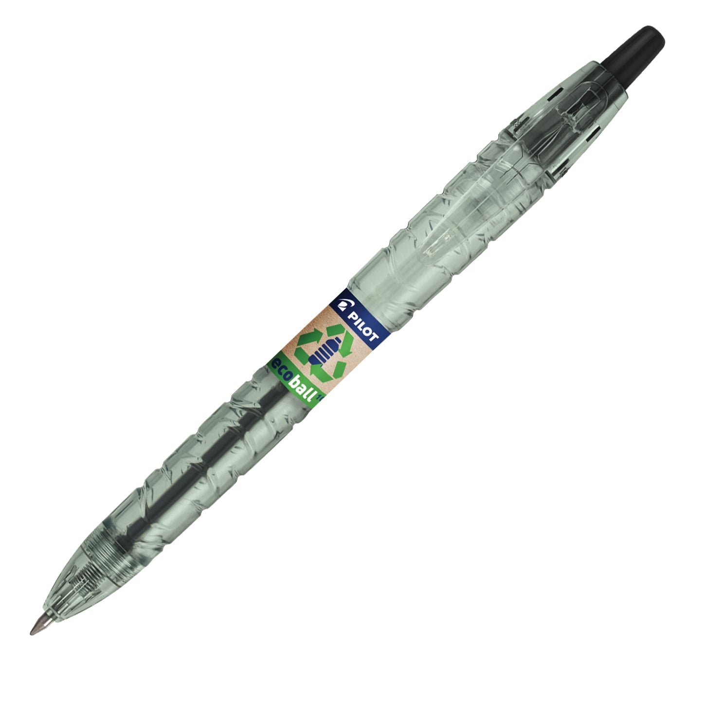Penna a sfera scatto B2P Ecoball BeGreen - punta 1.0 mm - nero - Pilot