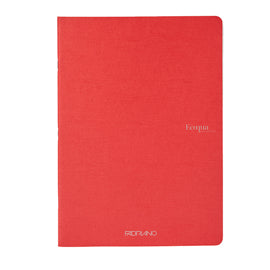 Maxiquaderno Ecoqua original PM - A4 - 1 rigo - 40 fogli - 90gr - lampone -Fabriano