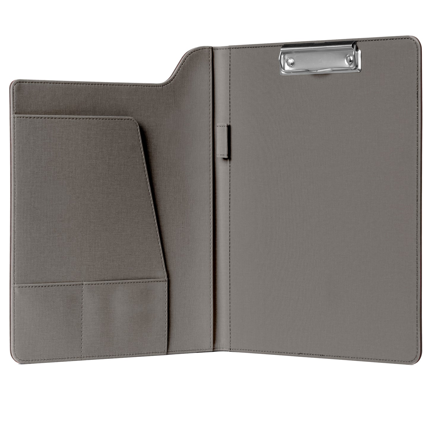 Portablocco Meet - con molla - 31 x 25 x 1,5 cm - grigio - InTempo