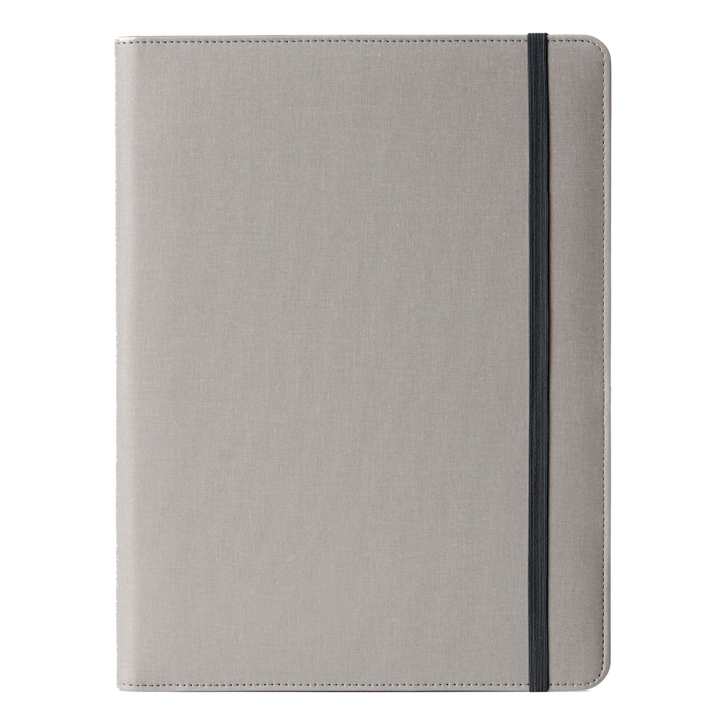 Portablocco Meet - con elastico - 31 x 25 x 1,4 cm - grigio - In Tempo