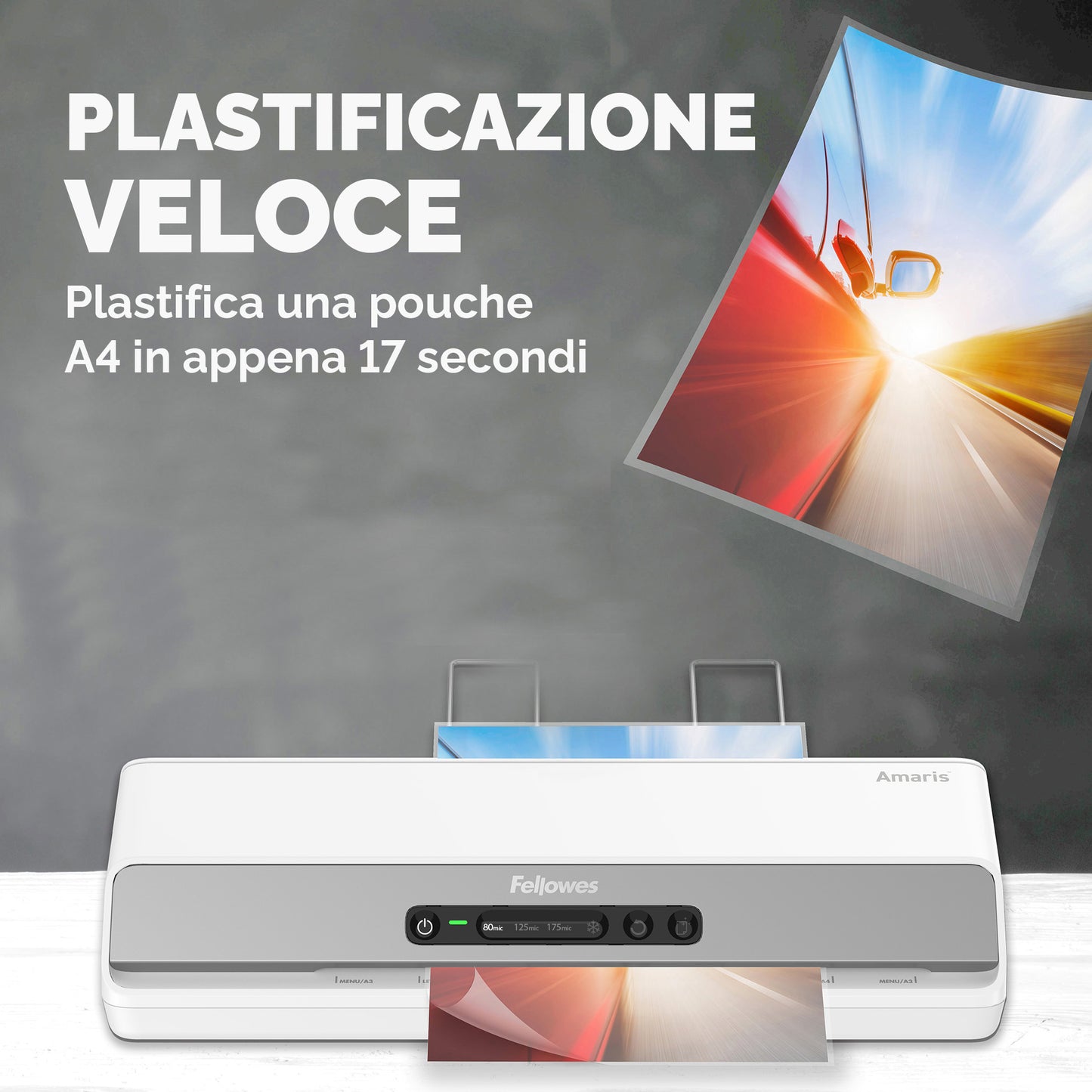 Plastificatrice Amaris - A3 - Fellowes