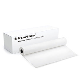 Carta plotter - 914 mm x 50 mt - 80 gr - inkjet - opaca - bianco - Starline
