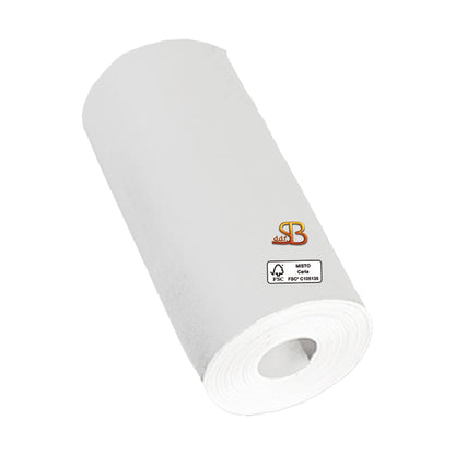 Rotolo per calcolatrice - 57 mm x 9 m - 60 gr - diametro esterno 30 mm - senza anima - carta neutra - Sabacart - blister 12 pezzi