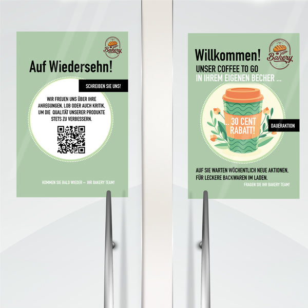 Etichette adesive per finestre - in carta - con pellicola - laser - rimovibili - 210 x 297 mm - 1et/fg - 10 fogli - bianco - Avery