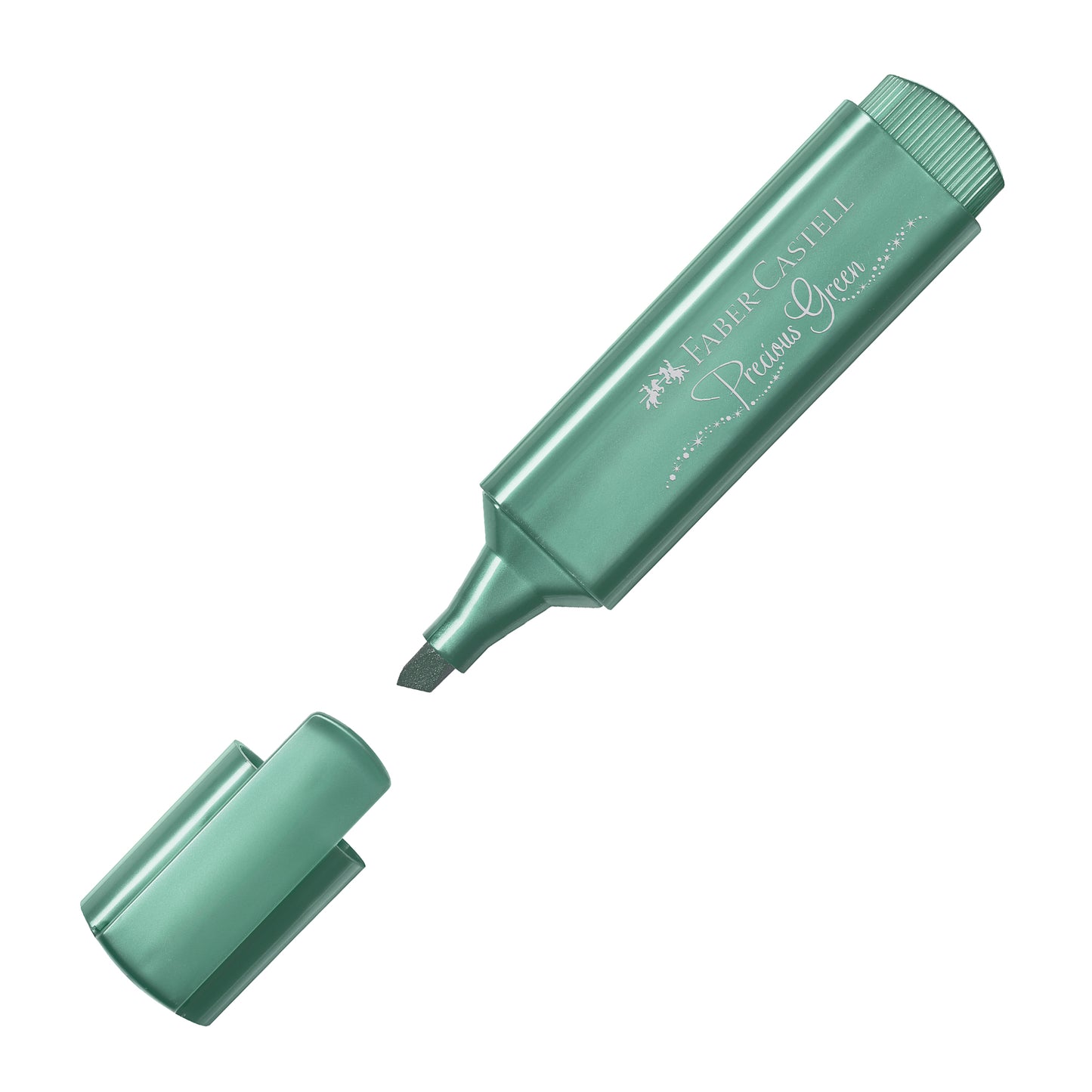 Evidenziatore Textliner 46 - punta a scalpello - tratto 1,0-3,0-5,0 mm - colori assortiti - Faber-Castell - deskset 24 pezzi