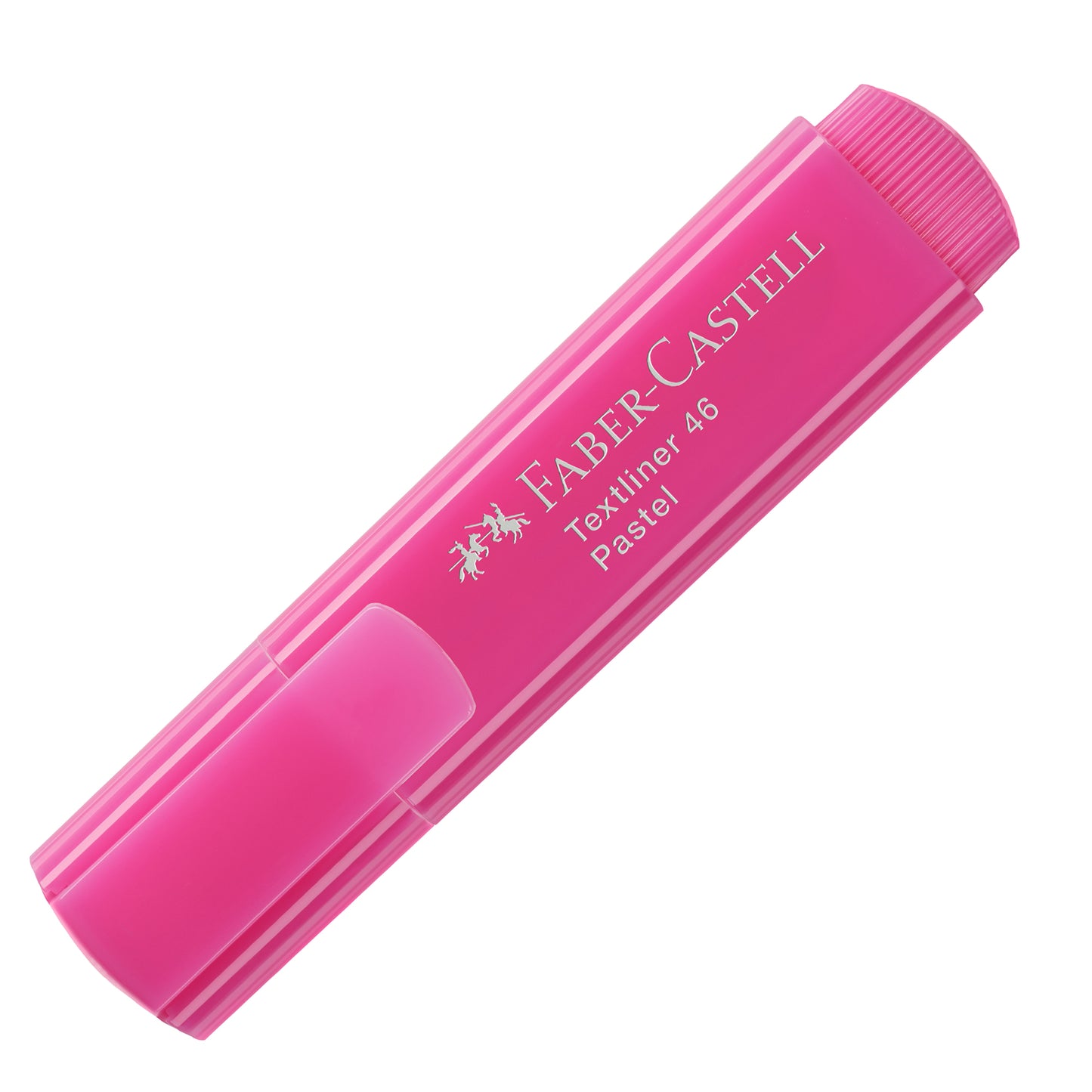 Evidenziatore Textliner 46 - punta a scalpello - tratto 1,0-3,0-5,0 mm - colori assortiti - Faber-Castell - deskset 24 pezzi