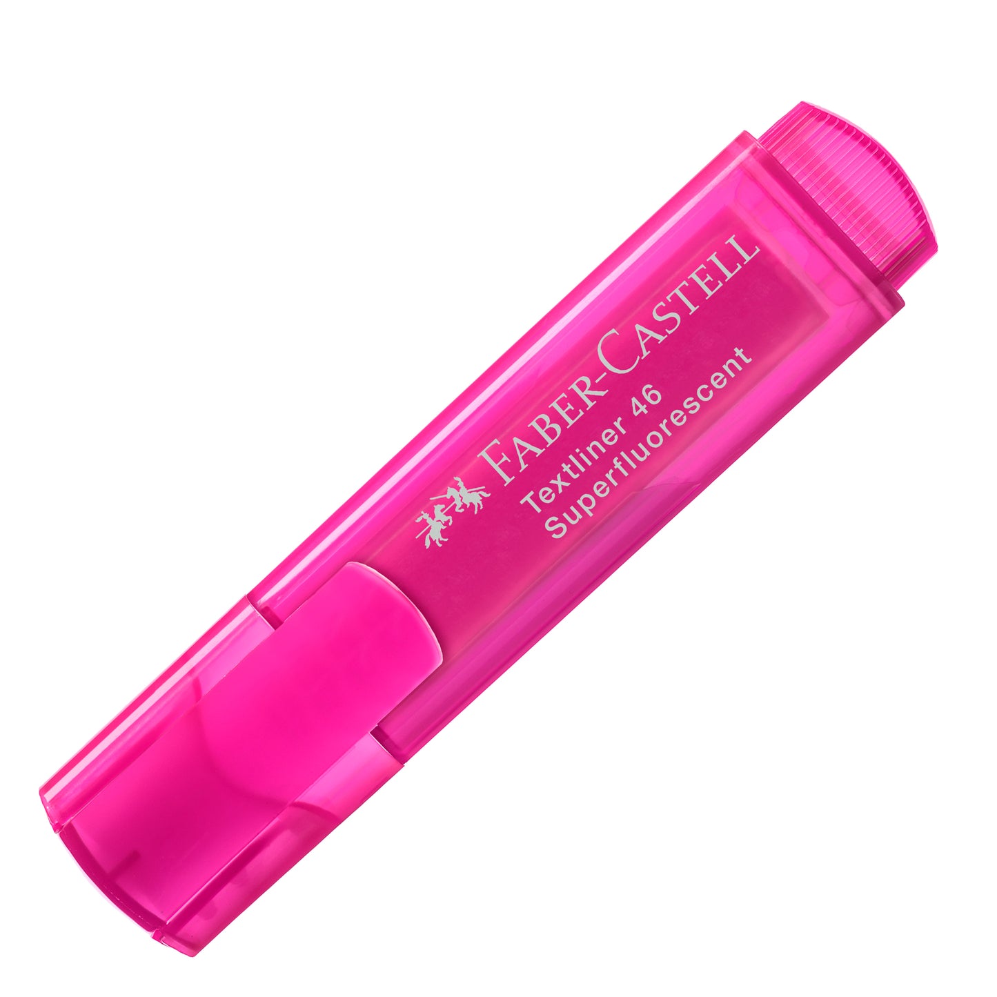 Evidenziatore Textliner 46 - punta a scalpello - tratto 1,0-3,0-5,0 mm - colori assortiti - Faber-Castell - deskset 24 pezzi
