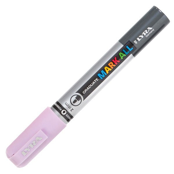 Marcatore a base d'acqua Graduate Mark All  - punta tonda 2mm - glicine - Lyra