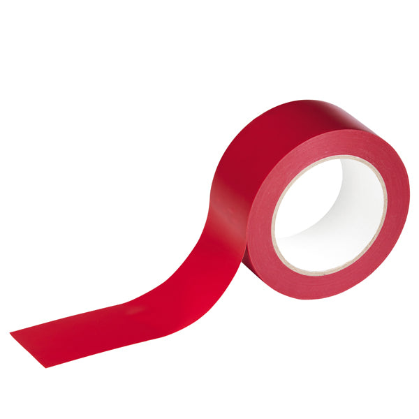 Nastro adesivo DURALINEBASIC 50/016 - removibile - 5 cm x 33 m - rosso - Durable