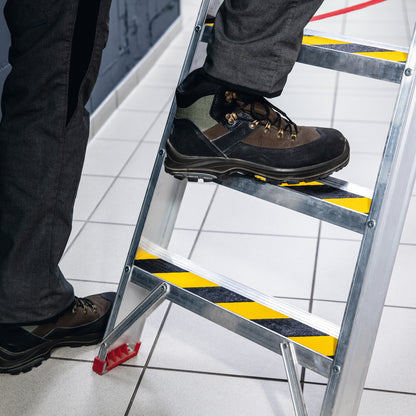 Nastro adesivo antiscivolo DURALINE GRIP+ - 5 cm x 15 m - giallo/nero - Durable