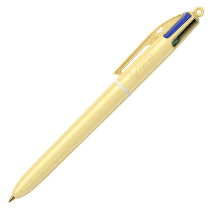Penna sfera a scatto 4 Colori Pastel - 1.0 mm - Bic - conf. 12 pezzi