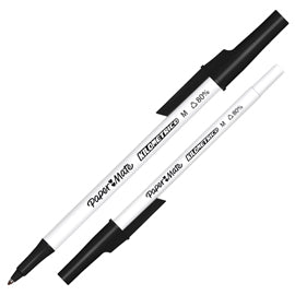 Penna sfera - cappuccio - Kilometrico Recycled - punta 1,0 mm - nero - Papermate