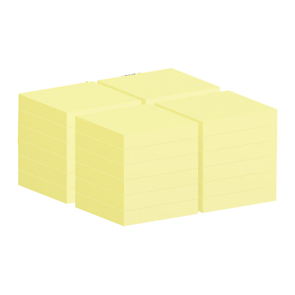 Blocco foglietti Post-it Notes - 653-CY-VP24 - 38 x 51 mm - giallo Canary - 100 fogli - Post-it - conf. 24 blocchi