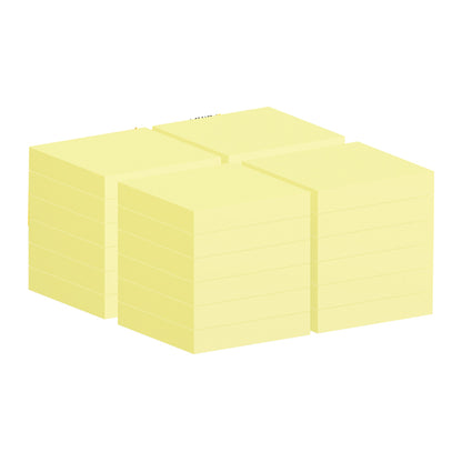 Blocco foglietti Post-it Notes - 653-CY-VP24 - 38 x 51 mm - giallo Canary - 100 fogli - Post-it - conf. 24 blocchi