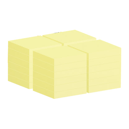 Blocco foglietti Post-it Notes - 653-CY-VP24 - 38 x 51 mm - giallo Canary - 100 fogli - Post-it - conf. 24 blocchi