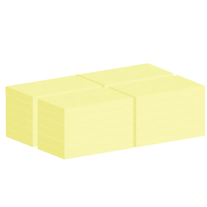Blocco foglietti Post-it Notes - 655-CY-VP24 - 76 x 127 mm - giallo Canary - 100 fogli - Post-it - conf. 24 blocchi