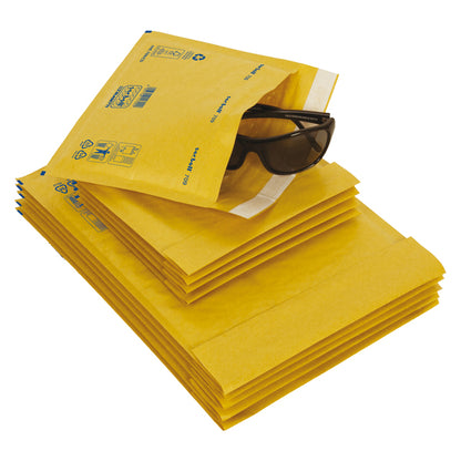 Busta imbottita Sacboll - CD (20 x 22 cm) - carta - avana - Blasetti - conf. 10 pezzi