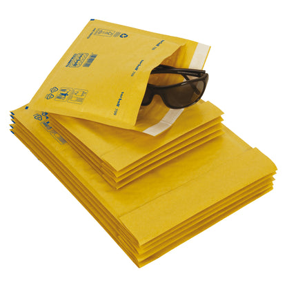 Busta imbottita Sacboll - A (13 x 20 cm) - carta - avana - Blasetti - conf. 10 pezzi