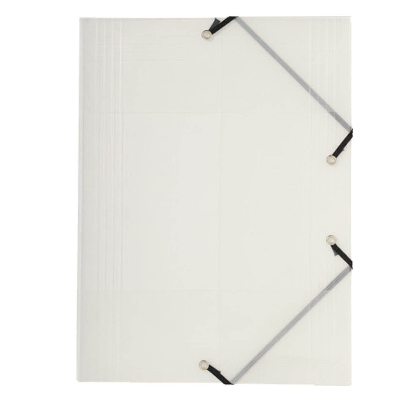 Cartella 3 lembi con elastico angolare Crystal Colours - A4 - PP - colori assortiti - Exacompta