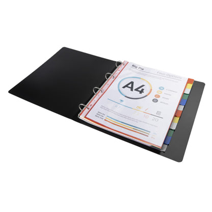 Separatore neutro a 12 tacche - PP - colori assortiti - A4 Maxi - Exacompta