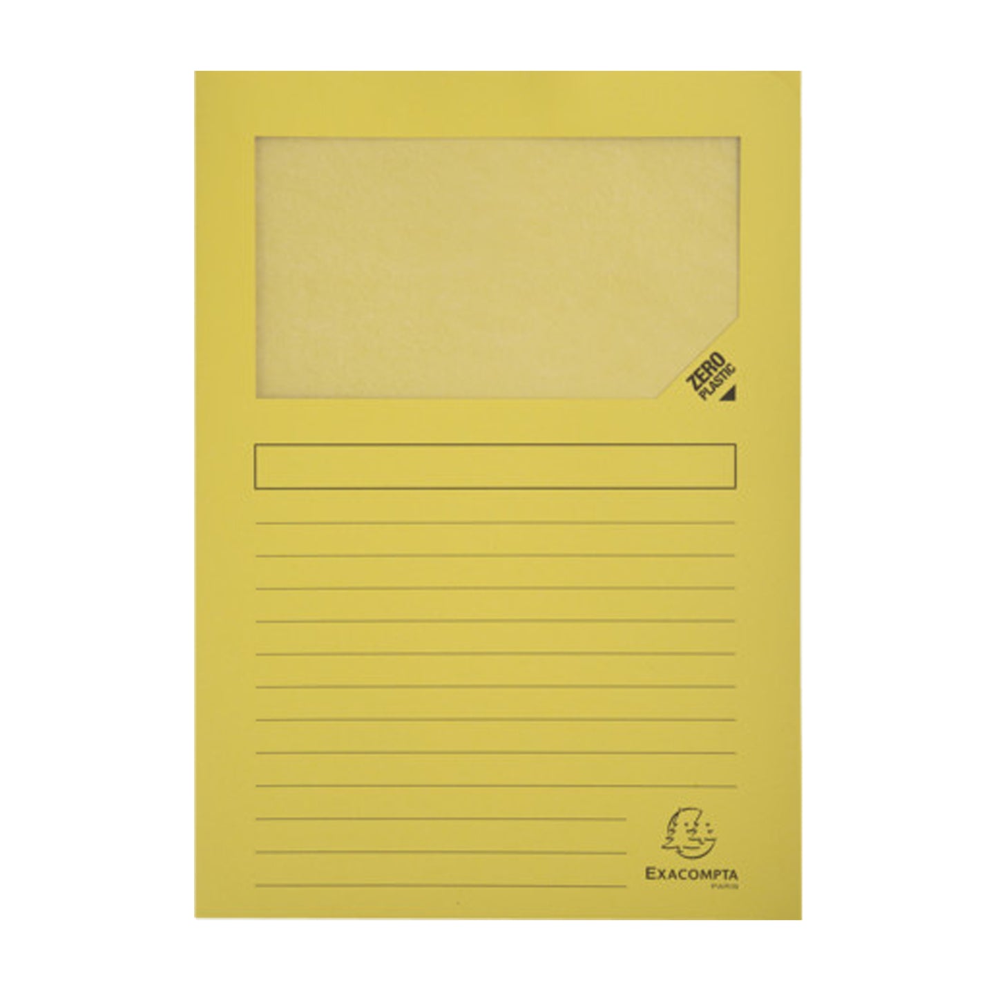 Cartellina a L con finestra Forever - 130g - A4 - colori assortiti - Exacompta - conf. 10 pezzi