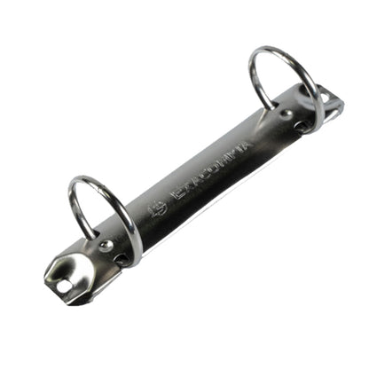Raccoglitore foderato in PP - A4 - 2 anelli tondi 30 mm - dorso 4 cm - blu scuro - Exacompta