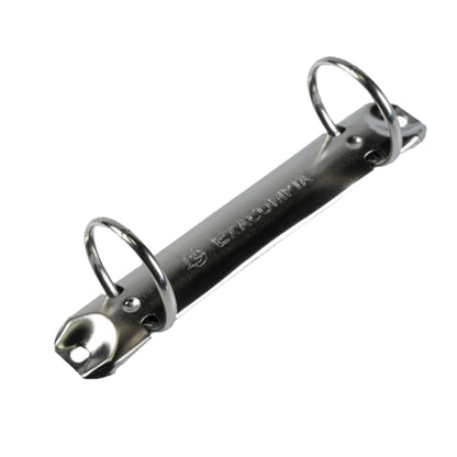 Raccoglitore foderato in PP - A4 - 2 anelli tondi 30 mm - dorso 4 cm - blu scuro - Exacompta