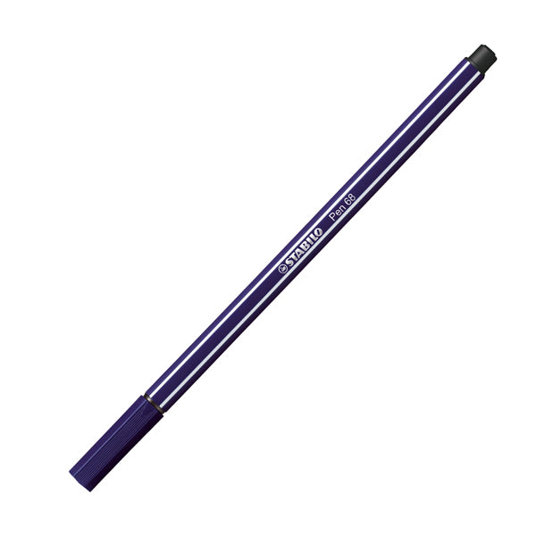 Pennarello Pen 68 Arty - colori assortiti - Stabilo - barattolo 45 pezzi