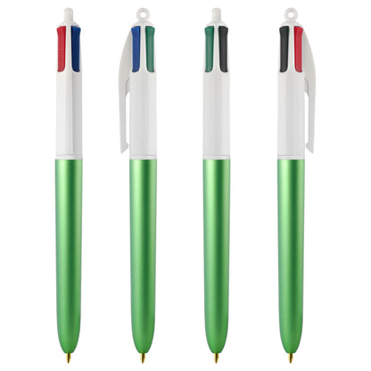Penna sfera scatto multifunzione 4 Colors Glacè - punta 1,0 mm - colori assortiti - Bic - expo 40 pezzi