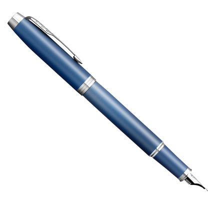 Penna stilografica IM Monochrome Rituals Blue - punta M - blu - Parker