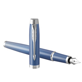 Penna stilografica IM Monochrome Rituals Blue - punta M - blu - Parker