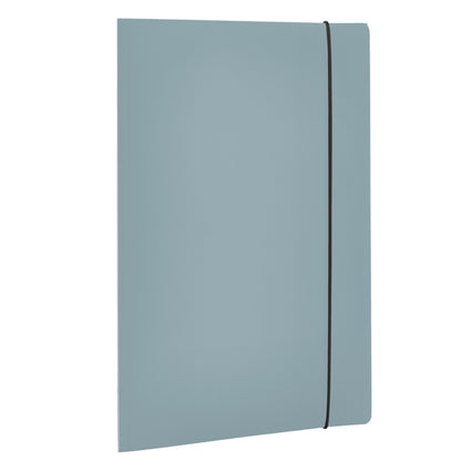 Cartella 3 lembi con elastico HOLOS - A4 - PP - azzurro - Fellowes