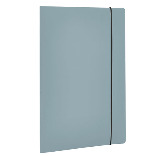 Cartella 3 lembi con elastico HOLOS - A4 - PP - azzurro - Fellowes